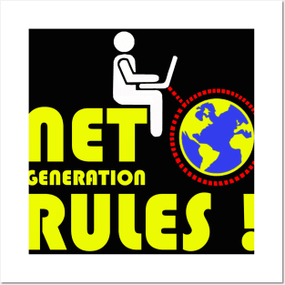 Net Generation Rule! Posters and Art